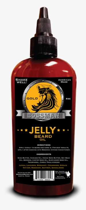 Jelly Beard Oil - Bossman Jelly Beard Oil - Gold