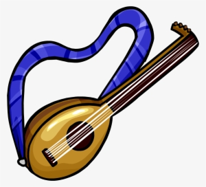 Lute - Medieval Clipart Lute