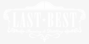 Last Best Logo White - Last Best Brewery Logo