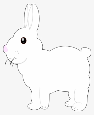 Chocolate Bunny Black White Line Easter 555px - Chocolate Bunny