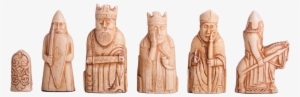 The Isle Of Lewis Chess Set - Wooden Lewis Chess Pieces