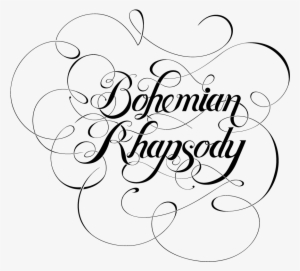 bohemian rhapsody font