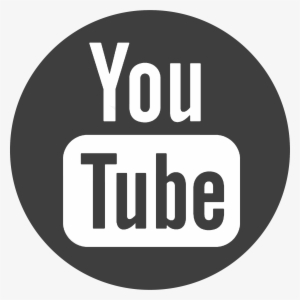 Youtube Circle Icon Png - Logo Youtube Transparent Black