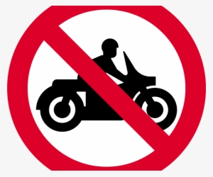 Motorcycle Ban - Motorcycle Clipart Png