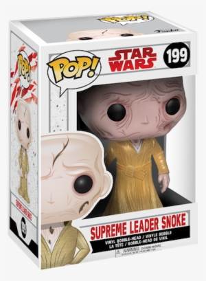 Star Wars Supreme Leader Snoke Pop Vinyl Figure By - Last Jedi Funko Pop
