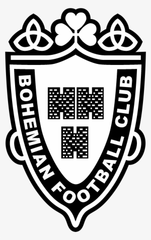 Bohemian 7827 Logo Black And White - Bohemian F.c.