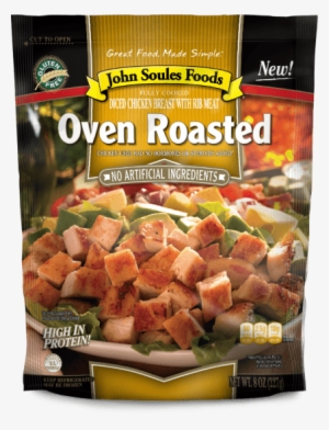 Oven Roasted Diced Chicken Breast - John Soules Oven Roasted Chicken