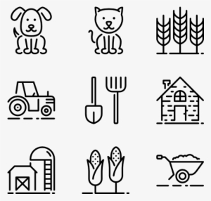 Village 20 Icons - Object Icons