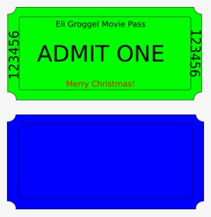 Movie Ticket Clip Art At Clkercom Vector - Clip Art