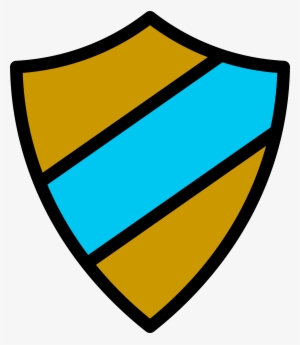 Emblem Icon Gold-light Blue