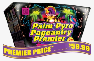 Palm Pyro Pageantry Premier, 25 Shot - Best Gender Reveal Fireworks