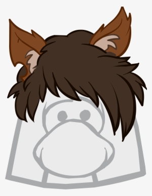Werewolf Ears Clothing Icon Id - Club Penguin The Flip