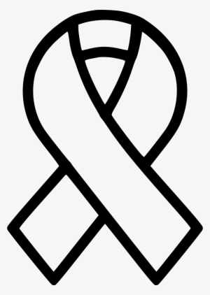 Aids Ribbon Cure Medical Sida Virus Hiv Comments - Cancer Ribbon Clipart Black And White