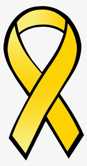 Ribbon,satin,yellow - Diabetes Awareness Ribbon