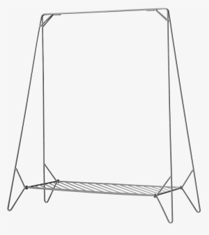 Anker, Folding Clothing Rack-0 - Menu - Anker Rack, Black