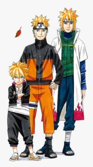 Naruto Exhibition Characters - Naruto Minato Boruto