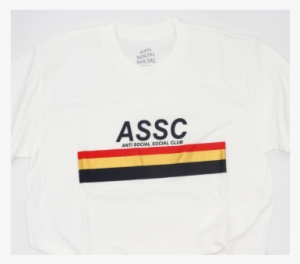 Anti Social Social Club Assc Gold Stripes T-shirt - Active Shirt