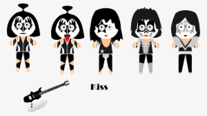 Personagem-kiss - T-shirt