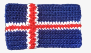 Flag Of Iceland - Crochet