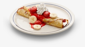 One - Strawberry Crepes Png