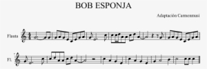 Bob Esponja Sheet Music Composed By Adaptación Carmenmusi - Music