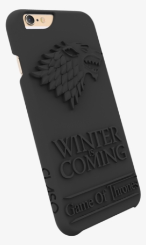 Midnight Black Winter Is Coming Case For Iphone 6 Gold - Iphone