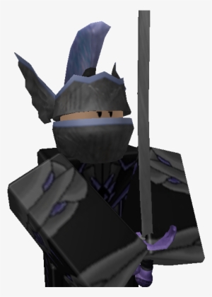 Hemert Dons A Gray Knight Helmet, With Wings And Purple - Garment Bag