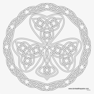 Celtic Knot Coloring Pages - Irish Adult Coloring Sheets