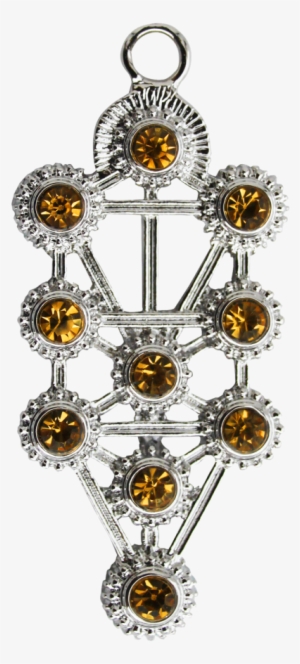 Tree Of Life Enlightenment Kaballah Amulet Necklace - Kabbalah