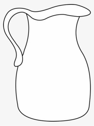 Pitcher Clipart Black And White