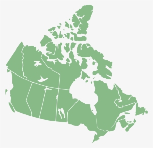 Open - Canada Map One Color