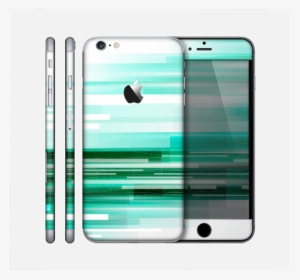 The Green Abstract Vector Hd Lines Skin For The Apple - Iphone