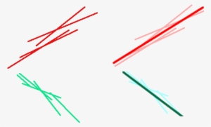Assuming I Have A Group Of Lines Segments Like The - Approximation Line Opencv
