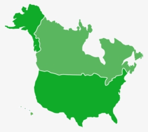 Map Of Us And Canada - Us And Canada Icon
