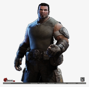Marcus Fenix Png File - Gears Of War 3 Unarmored