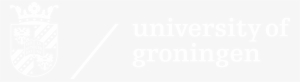Click Here For The Horizontal Version - University Of Groningen Logo White