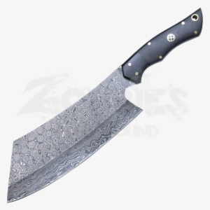 Damascus Steel Cleaver Knife