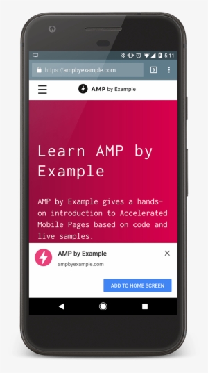 Ampbyexample Triggering The "add To Home Screen" Prompt - Progressive Web App Add To Home Screen