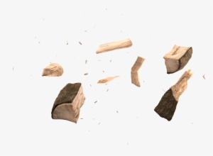 Wooden Block Bursting Cartoon Transparent - Wood Explosion Png