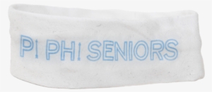 Pi Phi Seniors Sweat Band - Headband