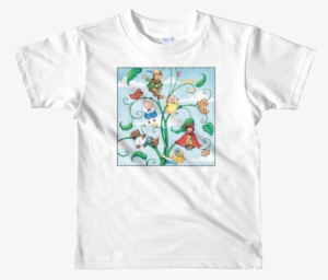 "fairytale Beanstalk" Little Kids T-shirt - Kids Personalized Shirt | Short Sleeve Kids T-shirt