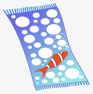 This Free Icons Png Design Of Towel Blue With White