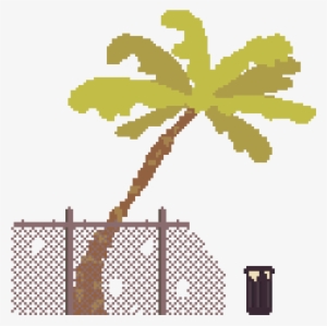 Ghetto - Pixel Palm Png