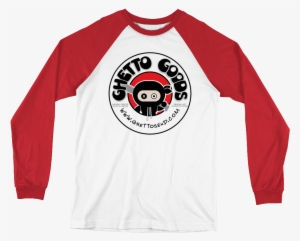 Ghetto Goods Keepin' It Clean Ghetto Style Red Baseball - Baseball T Shirt Mockup Free
