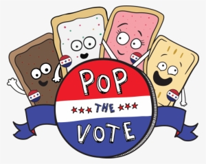 Popthevote Group Campaignbuttons V2 10011 1 1 - Pop Tarts Logo