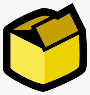 Box Clipart Small Box - Yellow Box Cartoon