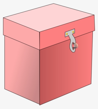 Pink Box Svg Clip Arts 540 X 599 Px