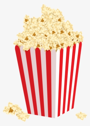 Popcorn Box Clipart Png - Printable Popcorn Box