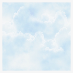 Clouds Bg 01 - Blue Clouds Shower Curtain