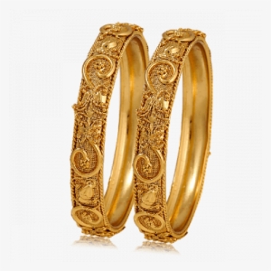 Alia Fashion 22k Gold Plated Indian Bangles Set With - Bangle